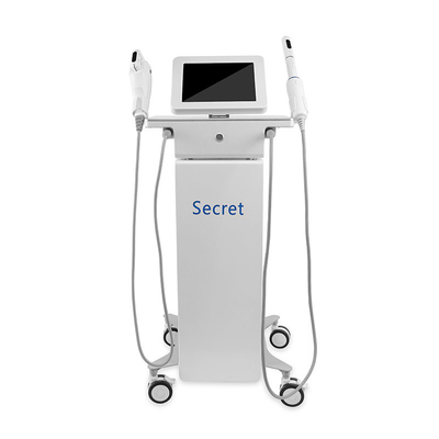 แบบพกพา 2 In 1 Ultrasound HIFU Beauty Machine สำหรับการรักษาริ้วรอย