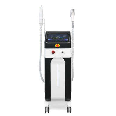 2 In 1 808 เครื่องเลเซอร์ไดโอด Picosecond ผมสักกำจัดเม็ดสีฟื้นฟูผิว