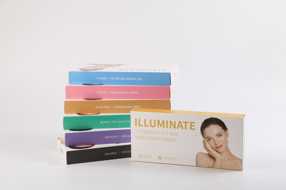 Professional Skin Brightening Treatment Kit Illuminate Serum Pods Facial Gel Skin Care วัสดุสิ้นเปลืองสำหรับร้านเสริมสวยใช้