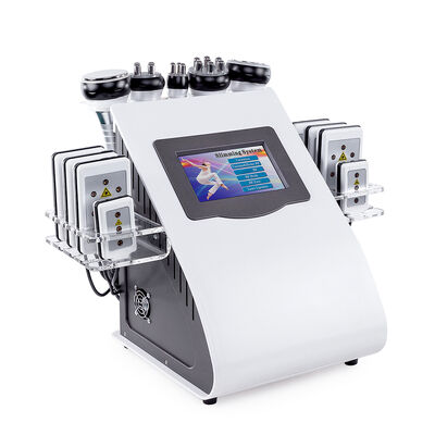 เครื่องสลายไขมันด้วยระบบสุญญากาศ 6-in-1 พร้อม RF & EMS สำหรับการปรับรูปร่าง ลดไขมัน และกระชับผิว