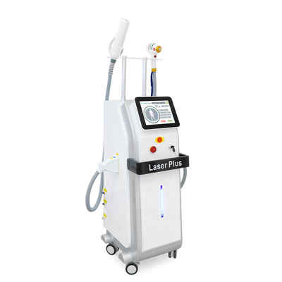 เครื่องกําจัดผมที่ไม่เจ็บปวดด้วยน้ําแข็ง Nd Yag Tattoo Laser Plus 808 Diode Laser และ Pico 2 ใน 1