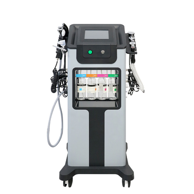 8 In1 Oxygen H2O2 เครื่องกําจัดหมากดําบนใบหน้าสําหรับดูแลผิว