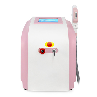พกพา Pink Elight IPL SHR OPT เครื่องกําจัดผม เครื่องเยียวยาผิว สําหรับห้องเสริมความงาม