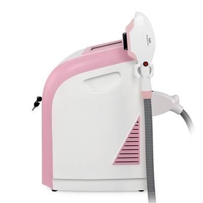 พกพา Pink Elight IPL SHR OPT เครื่องกําจัดผม เครื่องเยียวยาผิว สําหรับห้องเสริมความงาม