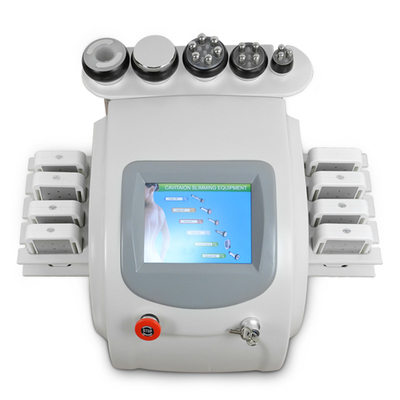 สินค้าใหม่สุดมือถือ Multifunction 6 ใน 1 ยูทราซาวด์ลิโปเลเซอร์ เครื่องลดน้ําหนักร่างกาย