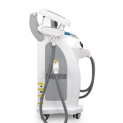 สกรีนคู่ 3 ใน 1 หลากหลายฟังก์ชัน IPL RF Nd Yag เลเซอร์สําหรับการเยียวยาผิวหนัง
