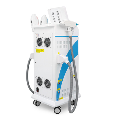 4 ใน 1 มวลฟังก์ชัน Nd Yag Laser การกําจัดรอยสัก IPL การกําจัดผม RF เครื่องยกใบหน้า