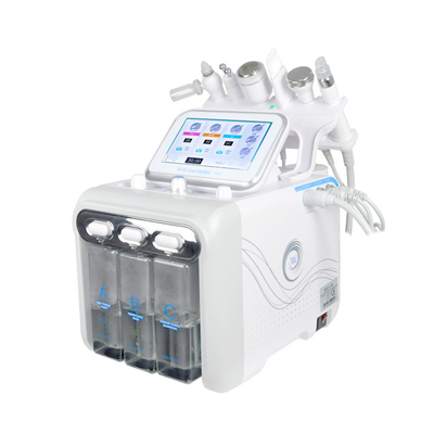 7 in 1 เครื่องดูแลผิวหนังหลายฟังก์ชัน Hydra Blackhead Extraction Hydro aqua เครื่องเสริมความงามใบหน้าด้วยหน้ากาก LED
