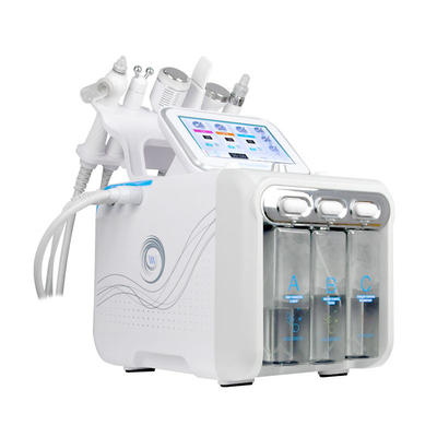 7 in 1 เครื่องดูแลผิวหนังหลายฟังก์ชัน Hydra Blackhead Extraction Hydro aqua เครื่องเสริมความงามใบหน้าด้วยหน้ากาก LED