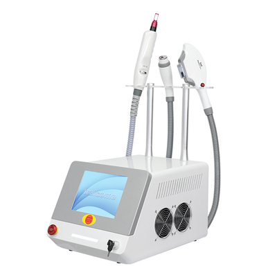 3 ใน 1 Picosecond เลเซอร์กําจัดผม Ipl RF เครื่องด้วย 3pcs มือ