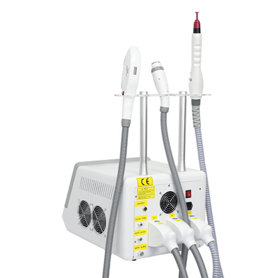 3 ใน 1 Picosecond เลเซอร์กําจัดผม Ipl RF เครื่องด้วย 3pcs มือ