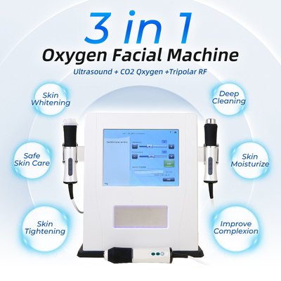3 ใน 1 เครื่องทําหน้าออกซิเจน U Rf CO2 Bubble Oxygenation Skin Tightening 3 ใน 1 เครื่องทําหน้าออกซิเจนเจ็ต