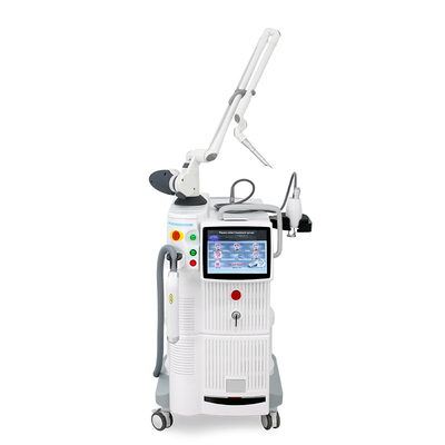 Picosecond Nd YAG / เครื่องเลเซอร์ CO2 แบ่งส่วน สําหรับการรักษาของแผลเป็นหลังการเผาไหม้