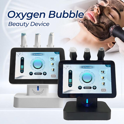 3 ใน 1 Oxygen Jet Peel Infusion Face Lift การเสริมความงาม การดูแลผิวหนัง CO2 Bubble Oxygenation Exfoliate Oxygen เครื่องทําหน้า