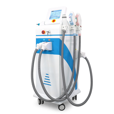 เครื่องเสริมความงาม 4 ใน 1 พร้อมเครื่องกําจัดผม Elight Laser RF IPL Nd Yag