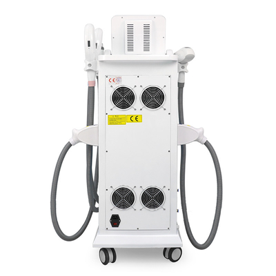 เครื่องเสริมความงาม 4 ใน 1 พร้อมเครื่องกําจัดผม Elight Laser RF IPL Nd Yag