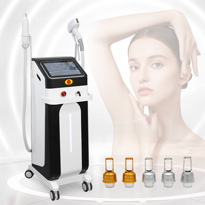 2 ใน 1 808nm ไดโอ้ดกับ Picosecond Hair Removal เครื่องกําจัดรอยสักเลเซอร์