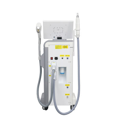 Safe painless Diode Laser hair removal 808nm Dual handles Picosecond Laser  Portable 3 Waves Three Wavelength Diode Laser machine