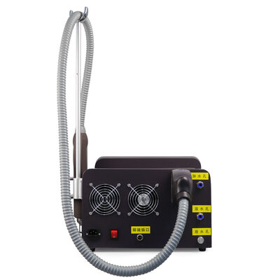 เครื่องทําความงามสีดํา Protable เครื่องกําจัดรอยสักเลเซอร์กําจัดรอยสักคิ้วกําจัดรอยสัก