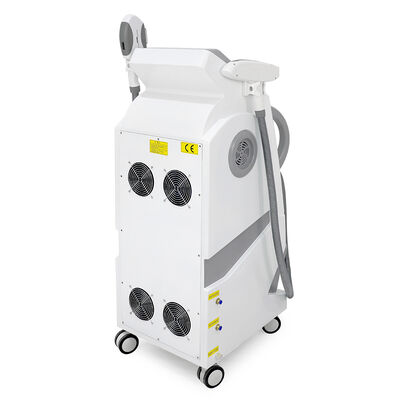 เครื่องเสริมความงามเลเซอร์ 3 ใน 1 มีหลายฟังก์ชัน ลักษณะตั้ง 3 มือ การกําจัดผมเลเซอร์ ไม่เจ็บปวด การกําจัดผมแบบปลอดภัย เครื่อง RF การกําจัดรอยสัก