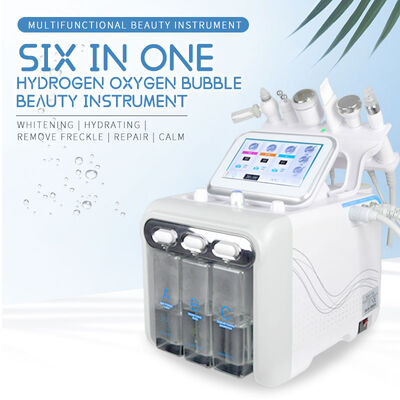 6 ใน 1 Hydro Oxygen Bubble Facial Machine เครื่องกําจัดหัวดํา เครื่องเสริมความงาม