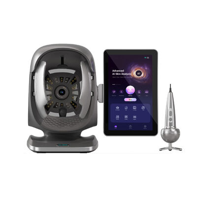 AI Magic 3D Mirror Facial Scanner Analyzer De Piel การวิเคราะห์ผิวหนังโรคสะเก็ดเงิน การวิเคราะห์ผิวหนัง