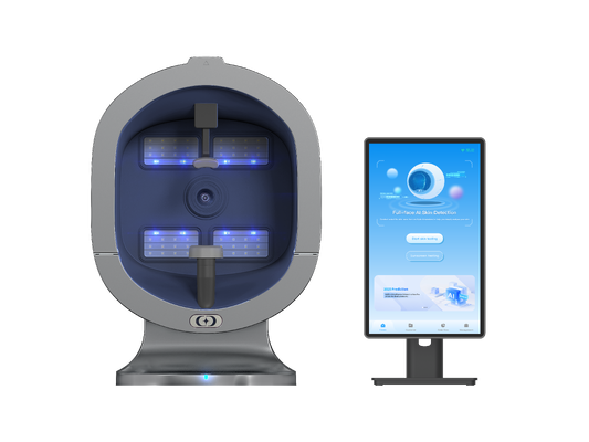3D X5 Multi-Spectrum AI Magic Mirror เครื่องวิเคราะห์ผิวสำหรับร้านเสริมสวย