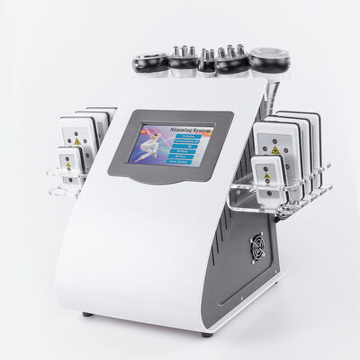 Máquina Belleza 6 และ 1 Cavitación 40K Adelgazamiento Rejuvenecimiento RF