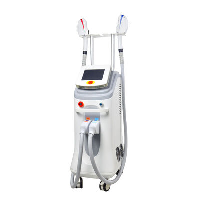แนวตั้ง Dual Handle DPL Painless Salon อุปกรณ์ความงามรักษาผิว