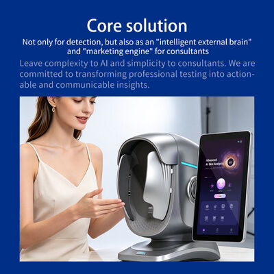 X3เครื่องวิเคราะห์ผิวกล้องAI Salon Facial Diagnostic Beautyเครื่องตรวจจับHDเครื่องสแกนเนอร์อุปกรณ์