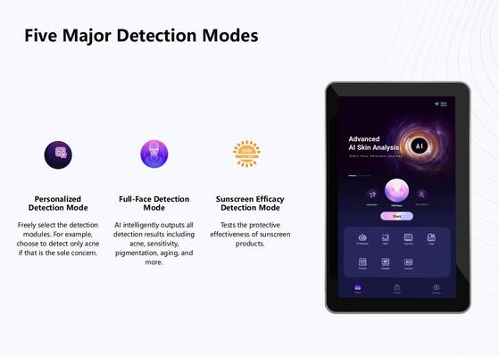 กล้องวิเคราะห์ผิว X3 Skin Analyzer AI หน้าจอ HD 15.6 นิ้ว เครื่องมือวินิจฉัยสำหรับคลินิกความงาม
