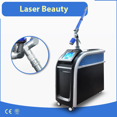เครื่องเลเซอร์ Picosecond แนวตั้ง Pico Laser Tattoo กำจัดเม็ดสีผิวไวท์เทนนิ่งฟื้นฟูอุปกรณ์ความงาม