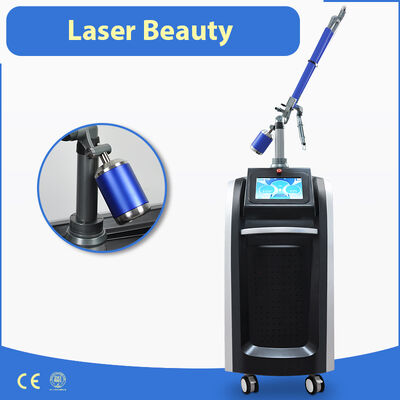 เครื่องเลเซอร์ Picosecond แนวตั้ง Pico Laser Tattoo กำจัดเม็ดสีผิวไวท์เทนนิ่งฟื้นฟูอุปกรณ์ความงาม