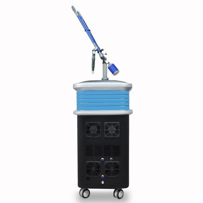เครื่องเลเซอร์ Picosecond แนวตั้ง Pico Laser Tattoo กำจัดเม็ดสีผิวไวท์เทนนิ่งฟื้นฟูอุปกรณ์ความงาม