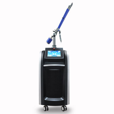 เครื่องเลเซอร์ Picosecond แนวตั้ง Pico Laser Tattoo กำจัดเม็ดสีผิวไวท์เทนนิ่งฟื้นฟูอุปกรณ์ความงาม