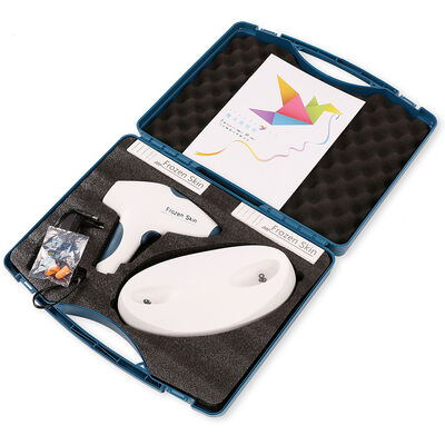 แบบพกพาคู่มือ Cryo แช่แข็งปืนผิว Cooling Lifting Facial Mesotherapy Rejuvenation Machine