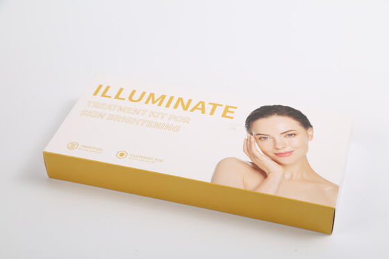 Professional Skin Brightening Treatment Kit Illuminate Serum Pods Facial Gel Skin Care วัสดุสิ้นเปลืองสำหรับร้านเสริมสวยใช้