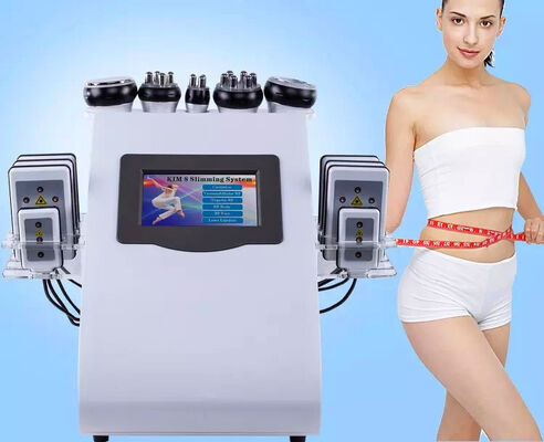 เครื่องสลายไขมันด้วยระบบสุญญากาศ 6-in-1 พร้อม RF & EMS สำหรับการปรับรูปร่าง ลดไขมัน และกระชับผิว