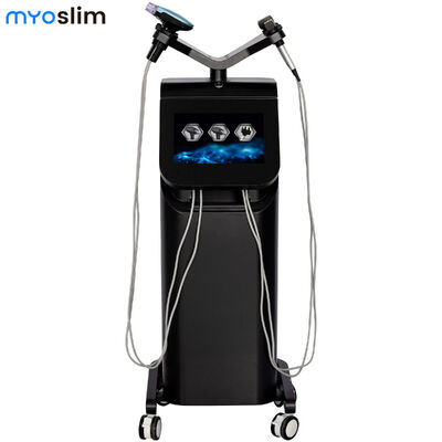 4 Handles Vertical M8 RF Microneedle Machine with EMRF Lifting and Cooling System for Total Skin Management