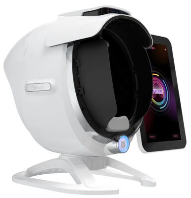 Professional AI Skin Analysis Machine 8 Spectral Imaging 15 Indicators Facial Skin Tester Scanner for Skin Management Salon