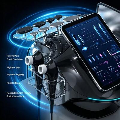 Hazeon 3 in 1 อุปกรณ์กายภาพบำบัด Tecar, CET RET 448Khz เครื่องกายภาพบำบัด Tecar