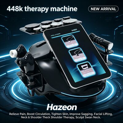 ความงามบนใบหน้ากระชับ Hazeon 448K เครื่องบำบัดอุปกรณ์บำบัดสุขภาพร่างกาย