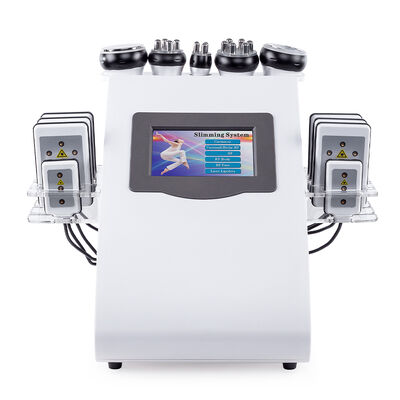 6 In 1 Cavitation RF สูญญากาศเครื่องความงามกระชับสัดส่วน
