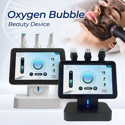 3 In 1 Oxygen Jet CO2 Bubble เครื่องเสริมความงามบนใบหน้าทำความสะอาดลึก
