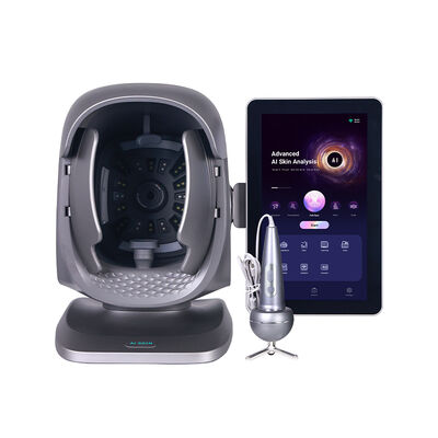 เครื่องวิเคราะห์ผิวหน้า AI อัจฉริยะใหม่: อุปกรณ์หน้าจอ 15.6 นิ้ว สำหรับตรวจวัดความชุ่มชื้นและเม็ดสีผิวแบบหลายสเปกตรัม